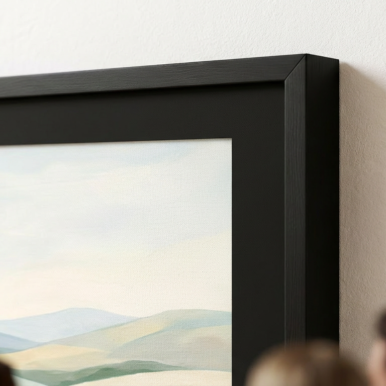 Rose Quartz - Soft Romance Canvas - Corner Detail