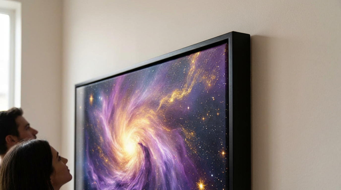 Coral Reef - Underwater Paradise Canvas - Corner Detail