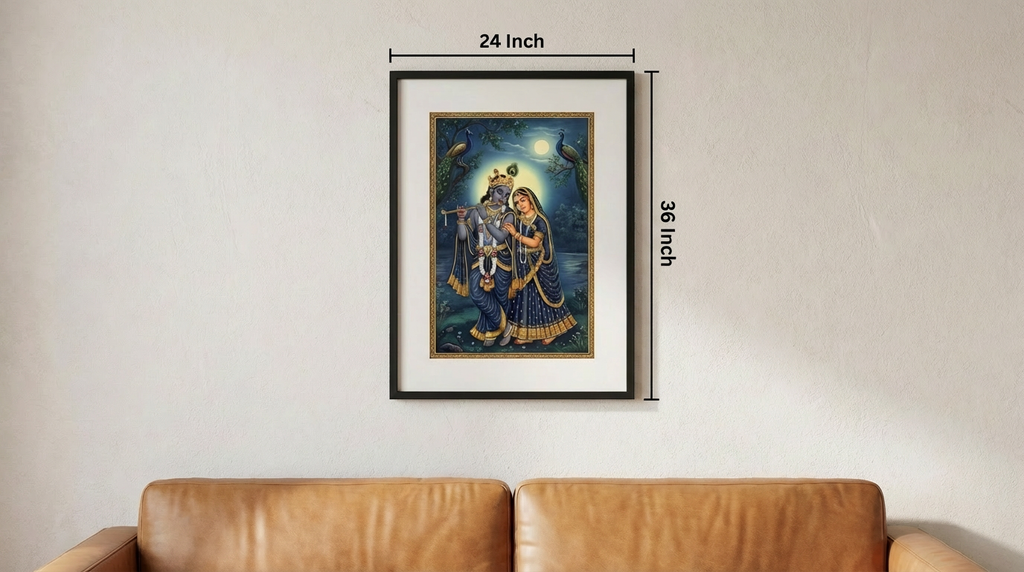 Crimson Passion - Bold Expression Canvas - Size Dimensions