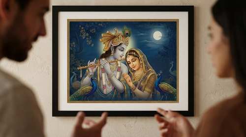 Amber Glow - Warm Minimalist Canvas - Artwork Close-Up