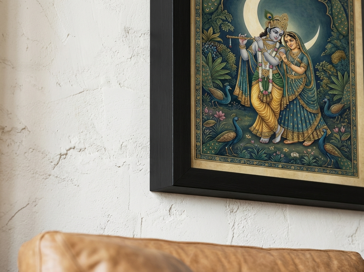 Mystic Twilight - Contemporary Gallery Canvas - Frame & Edge Detail