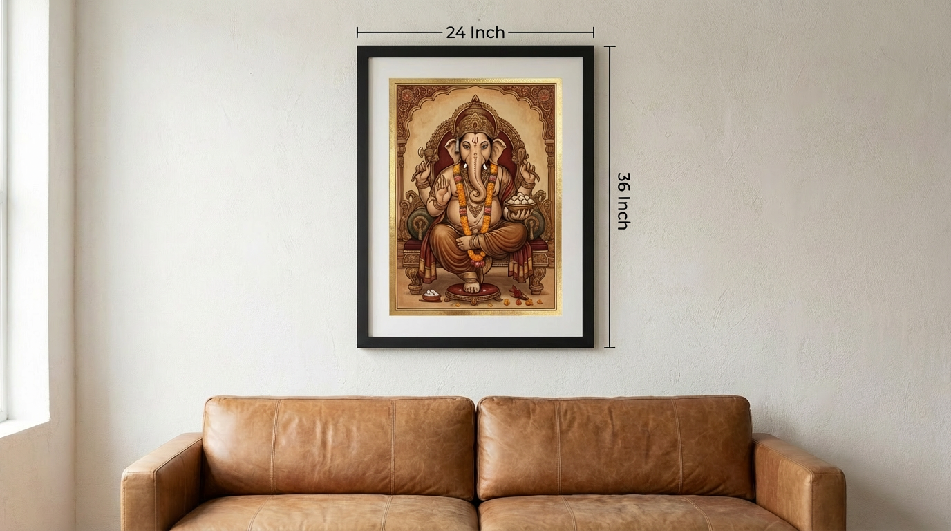 Pearl Essence - Delicate Artistry Canvas - Size Dimensions