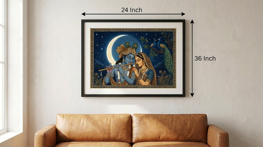 Obsidian Dreams - Dark Elegance Canvas - Size Dimensions